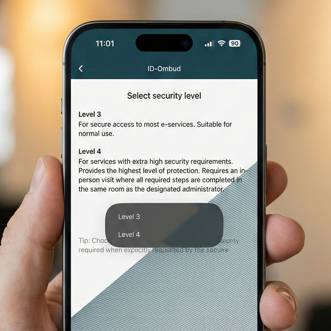 The right security level for the right case